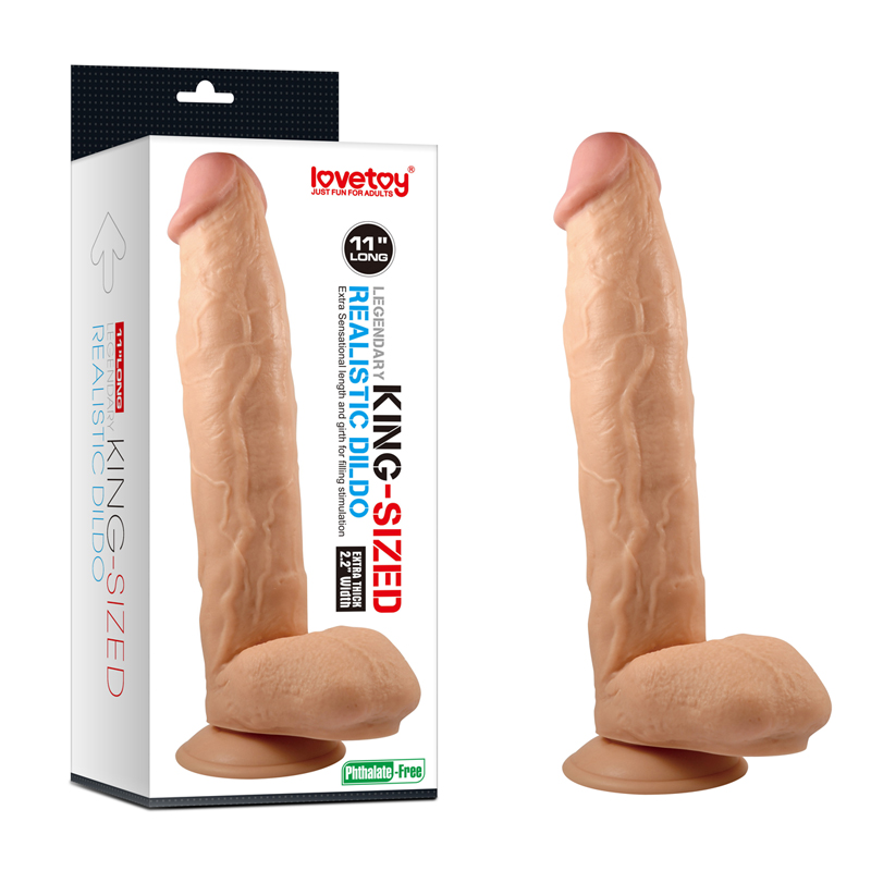 11″ Legendary King Sized Realistic Dildo