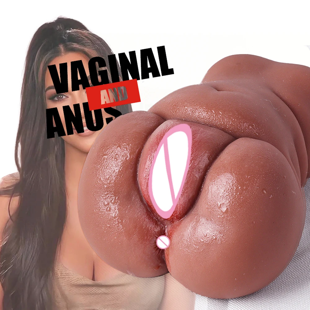 Rubber Vagina Sexy Toys Silicone Butt to Masturbate Sex Dolls Big Ass Masturbator Man Buttocks Half Body Real Size Vaginas Pussy