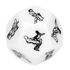 Fun 12 Side Sex Position Dice Bachelor Party Adult Couple Lover Novelty Gift