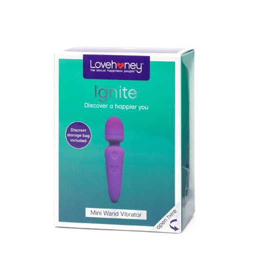 Lovehoney Ignite 20 Function Rechargeable Mini Wand Vibrator