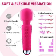20 Speeds Powerful AV Vibrator Magic Wand Clitoris Stimulator Sex Toys for Women G spot Massager Adult Female Sex Erotic Product