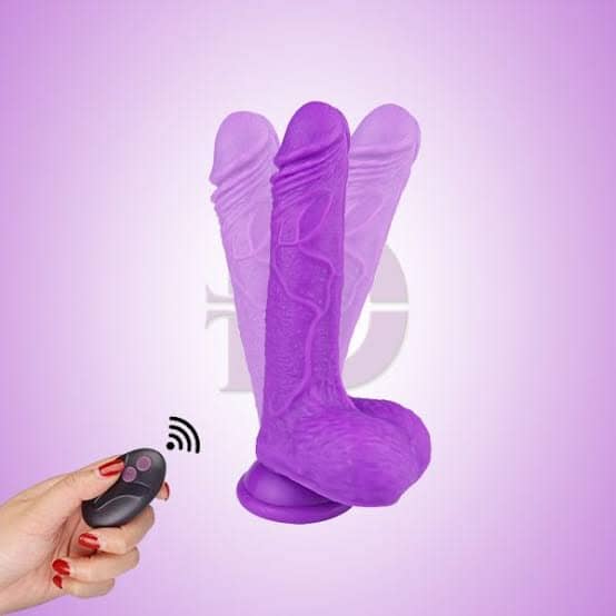 New Wireless Remote Control 360 Degree Rotation Silicone Dildo