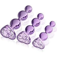 Metal Anal Butt Plugs Sex Toys