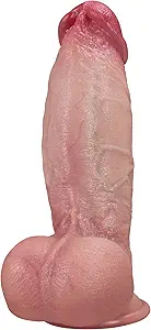 7 Inch Girth Huge Thick Dildo, Dual Density Silicone Dildos