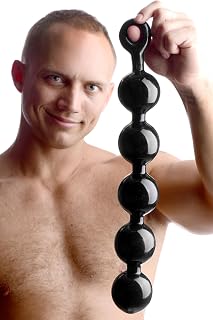 Black Baller Premium Silicone Anal Beads