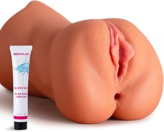 Male Masturbator Cup 2 IN 1 Pocket Pussy Erotic Sex Tooys Artificial Anal Vagina 3D Realistic Vagina Silicone Adult Toys for Men