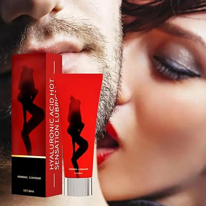 Ice & Fire Water-Based Lubricant - Fast-Acting Orgasm Gel for Oral & Intimate Play | Long-Lasting, Sensitive Skin Safe (Fire)