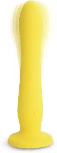 plusOne Realistic Dildo Vibrator with Suction Cup, Multi Vibration Modes | Vibrating Thrusting Dildo for Women, Flexible Shaft, Moving Dildos for Hands Free Use and Enhanced Sex Play